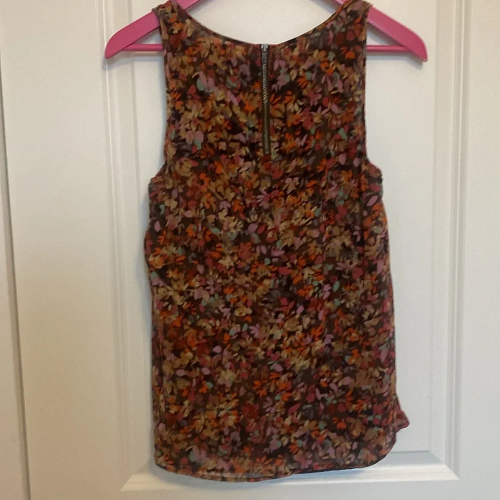 J. Crew Floral Tank‎ XS